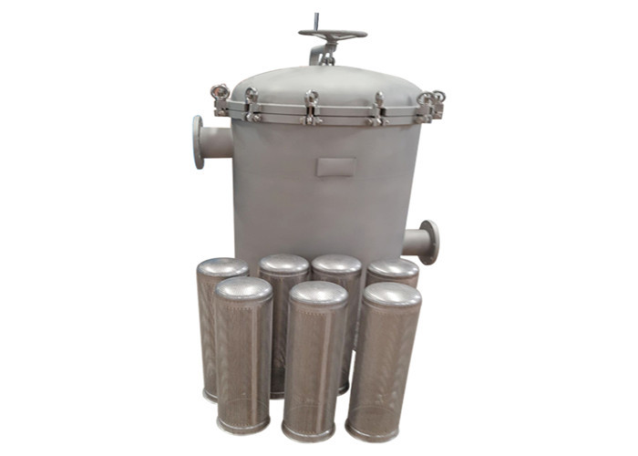 6 Bags Liquid Filter Housings With Optimum Liquid Filtration Performance