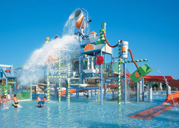 Gaint Fiberglasswater Park Equipment House Aqua Park Games Construction
