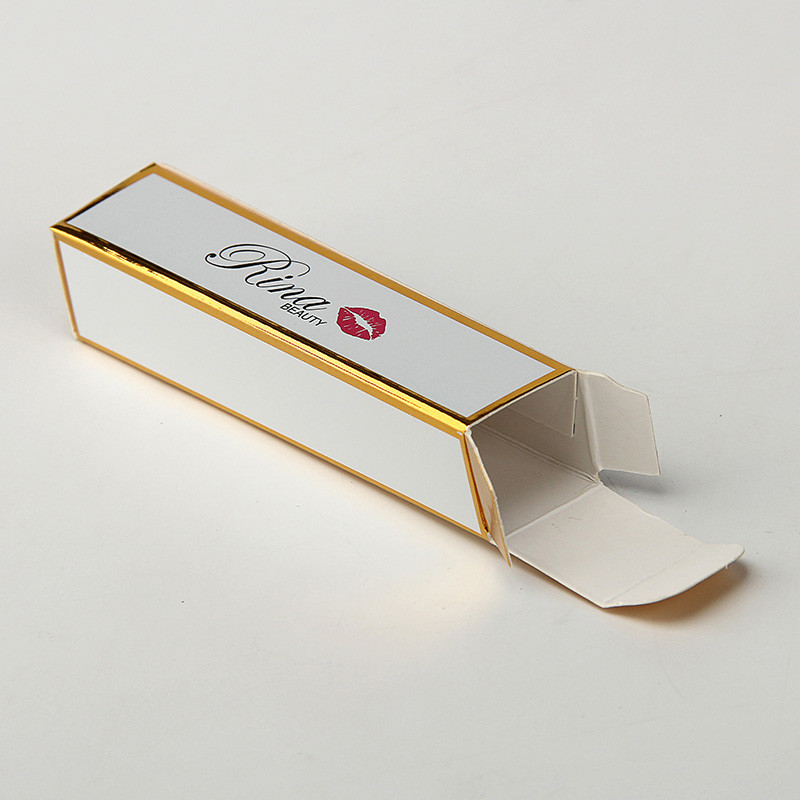 Skincare Lipsticks White Paperboard Boxes Eco Friendly Cosmetic Packaging Box