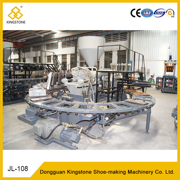 Automatic Plastic Slipper Injection Moulding Machine Completely Set Line