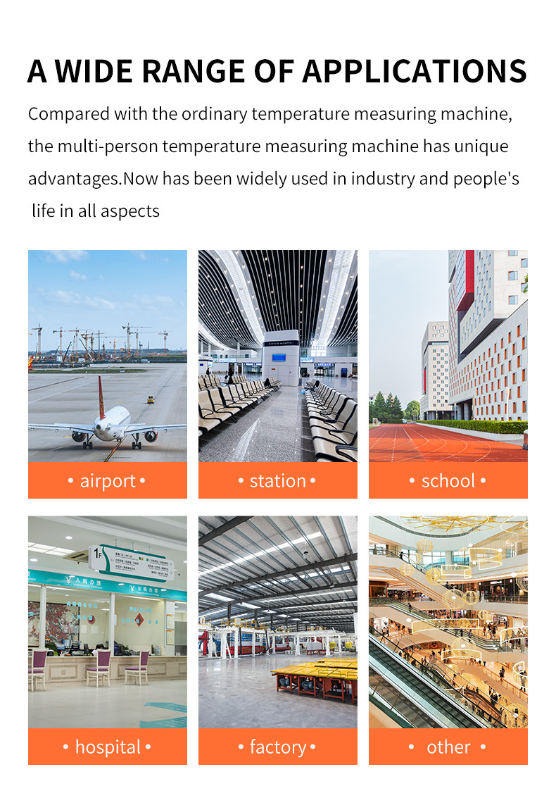 Residential Temperature Measurement Camera For Fever Detection