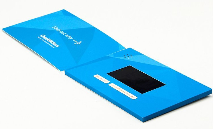 Portrait 4.3" LCD video mailer /digital video business card/electronic video brochure