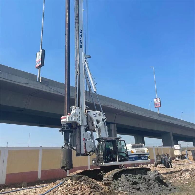 Piling Rig Foundation Drilling Hole Interlocking And Friction Kelly Bar OD368/4/9m