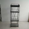 Buy cheap Bathroom Metal Shelf Display Rack Powder Coated Finish Surface Treatment from wholesalers