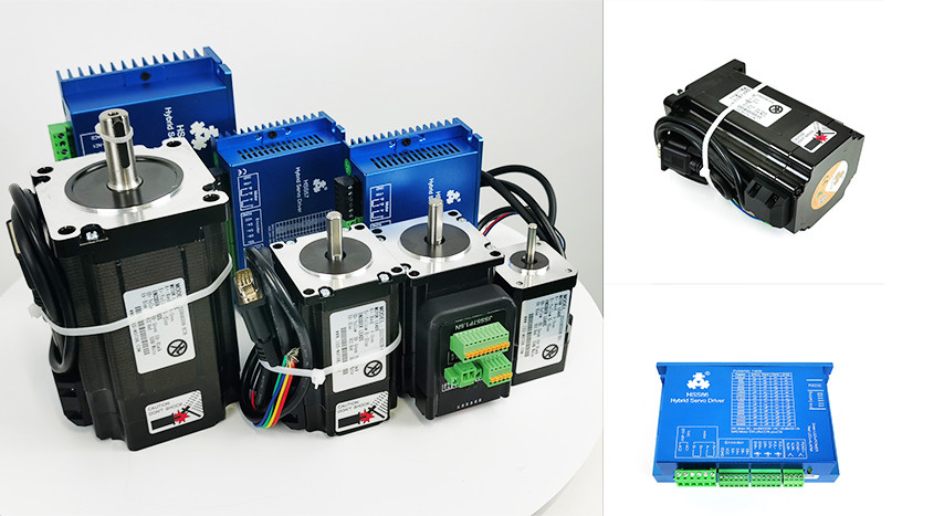 Closed Loop Nema 34 Servo Motor Stepper Kit 12Nm 48V Drive Hss86 Encoder 1000Ppr