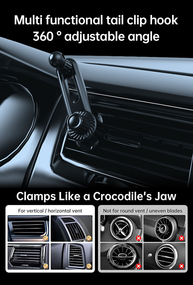 Iphone Charger Stand Metal Material 9-Color RGB Light Effect Wireless Car Mounted Fast Charging Ultra-Thin Design