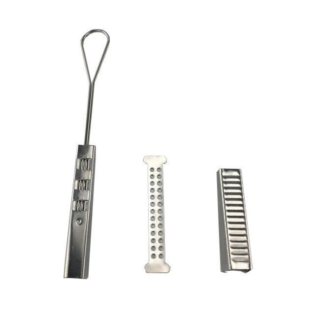 Tension Clamp Outdoor Installing Ftth Fitting High Tension Cable Clamp