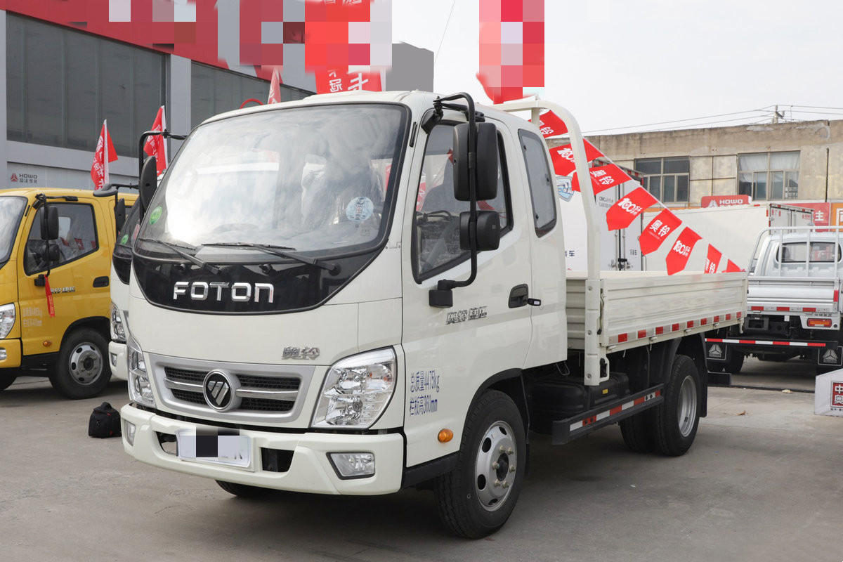 Used Truck Dump 132hp Light Dump Truck 4x2 New Tipper Tipping Left Hand Drive Foton Trucks