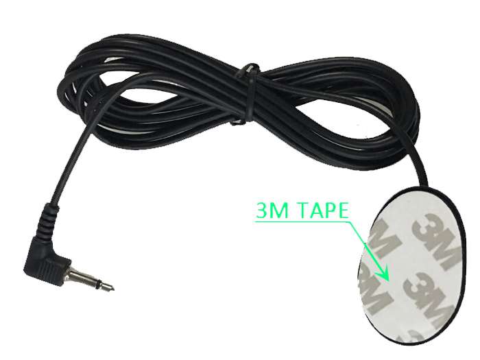 Mic 3.5mm Microphone External Portable Assembly for Car Vehicle Head Unit Bluetooth Enabled Audio Stereo Radio GPS DVD