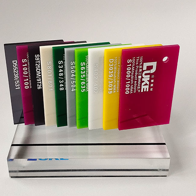 DUKE Brand Factory Wholesale Blue Color Cast Acrylic Sheet PMMA Perspex Plexiglass For Advertising