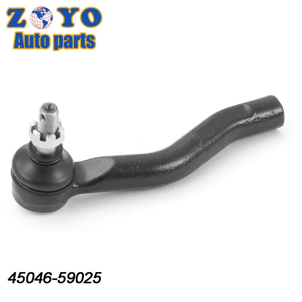 Front Axle Right Outer Tie Rod End for TOYOTA ECHO 2000-2005 Black Steel Standard T/T