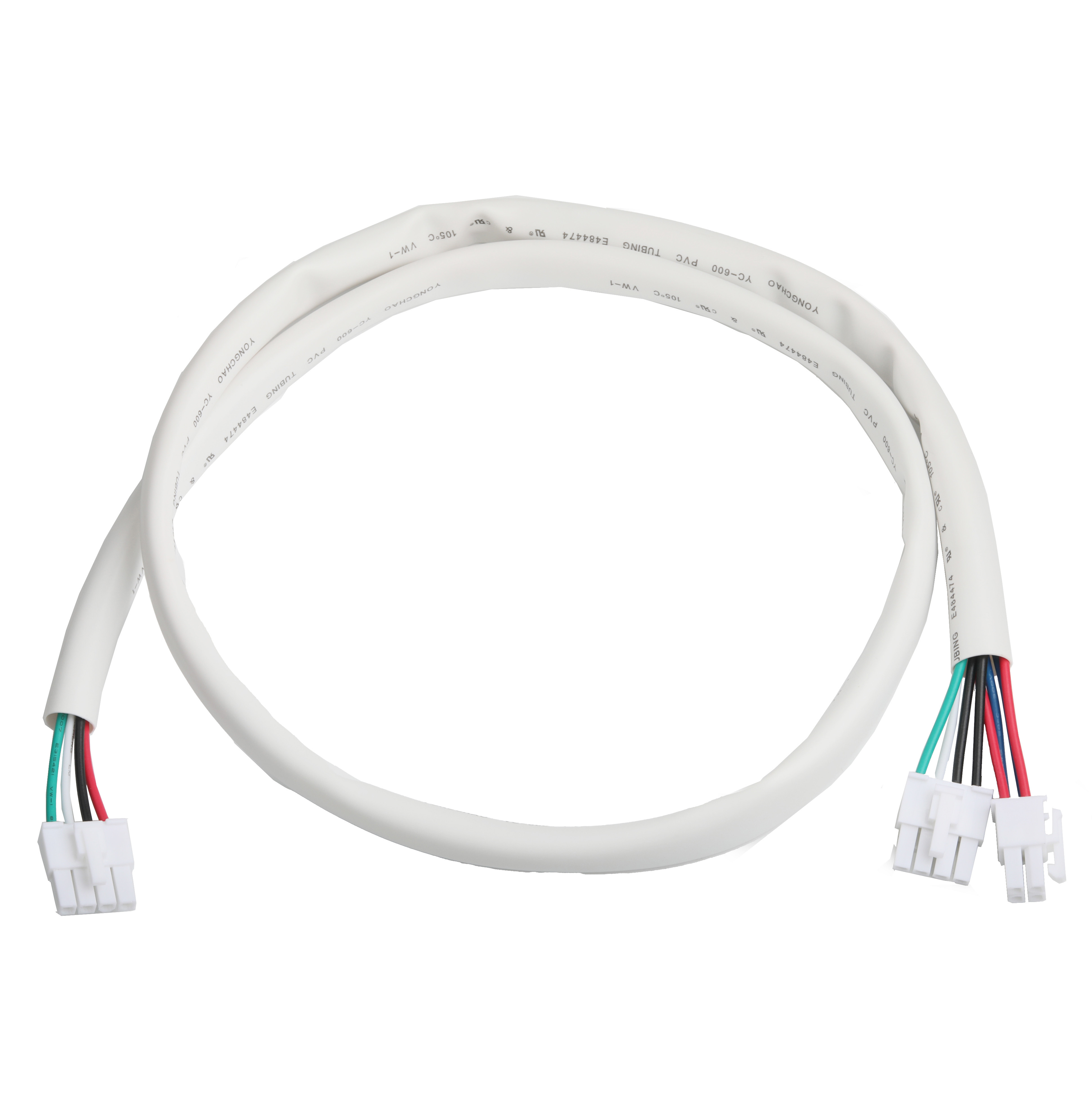 Molex HSG 4P To RCPT HSG 4P Pitch 4.2mm UL1007 18AWG 300V 80C OEM/ODM Length Customize