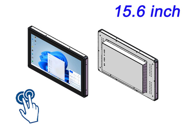 15.6-Inch Windows Touch Embedded Screen for Smart City Displays, Stadium Interfaces, Immersive Retail Solutions, and Gaming Systems