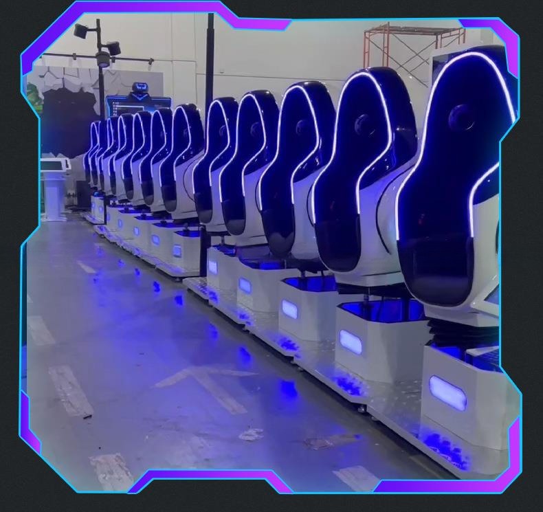 VR attractions virtual reality vr single chair equipment 9d egg vr cinema for shopping mall