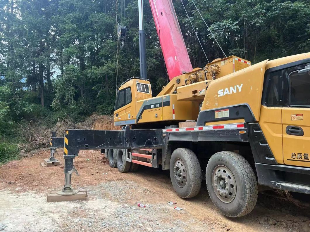 2017 Good Original Condition Top Quality 75t Truck Crane Mobile Crane Euro V Emission Standards Factory Directly Sale