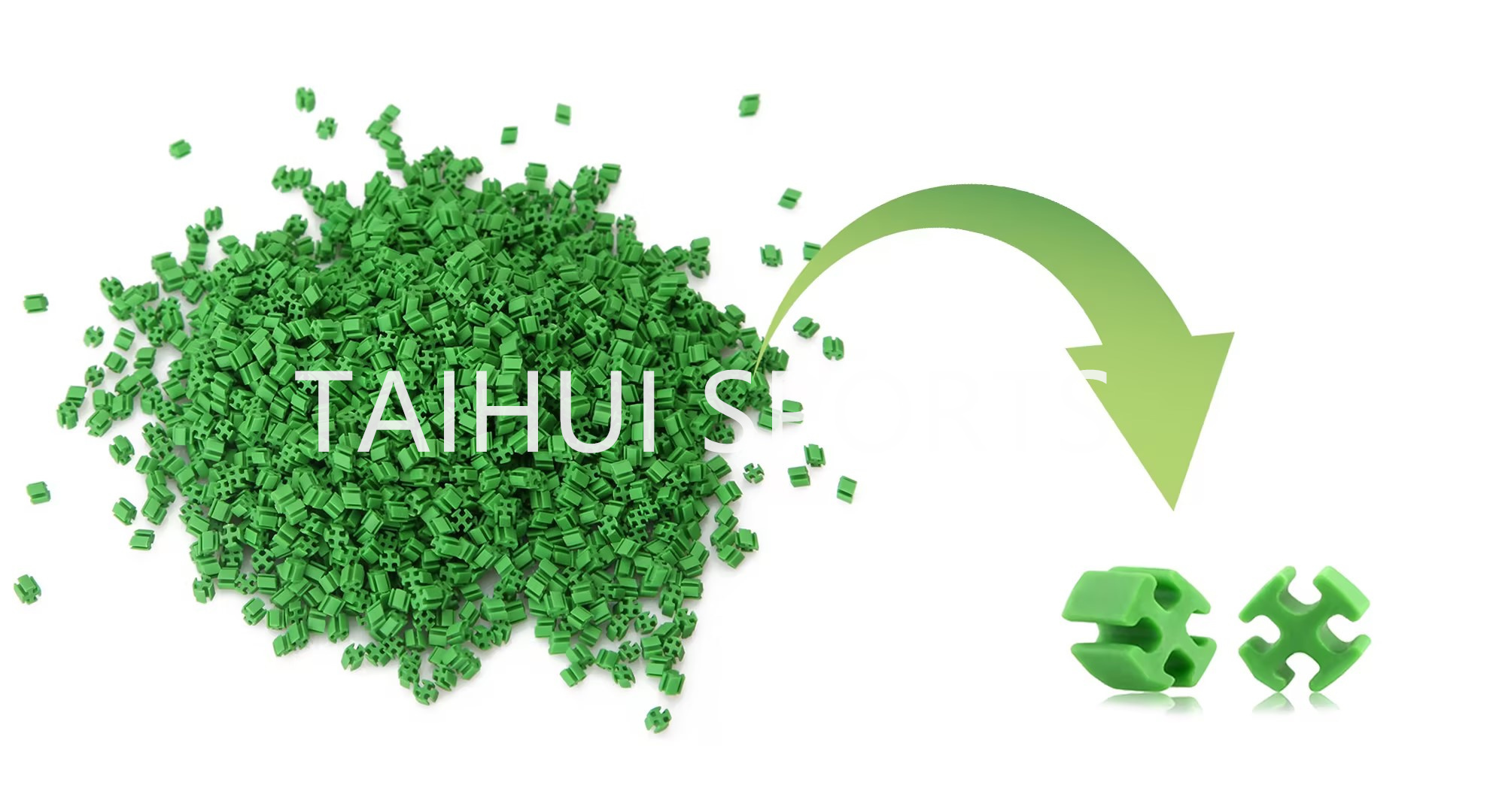 Eco-Friendly Performance TPE Infill UVA5000hours