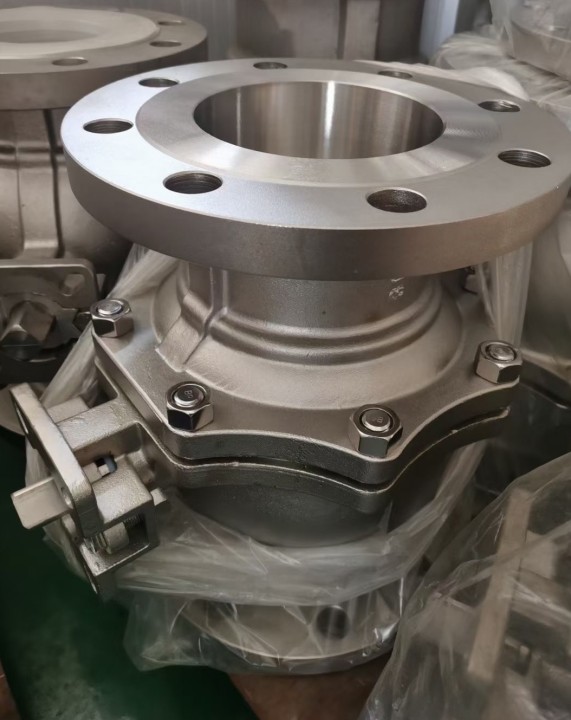 Q41F Stainless steel CF8 2-PC JIS10K ball valve