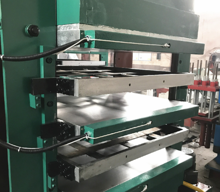 5.5KW Rubber Vulcanizing Press Hydraulic Rubber Moulding Machine