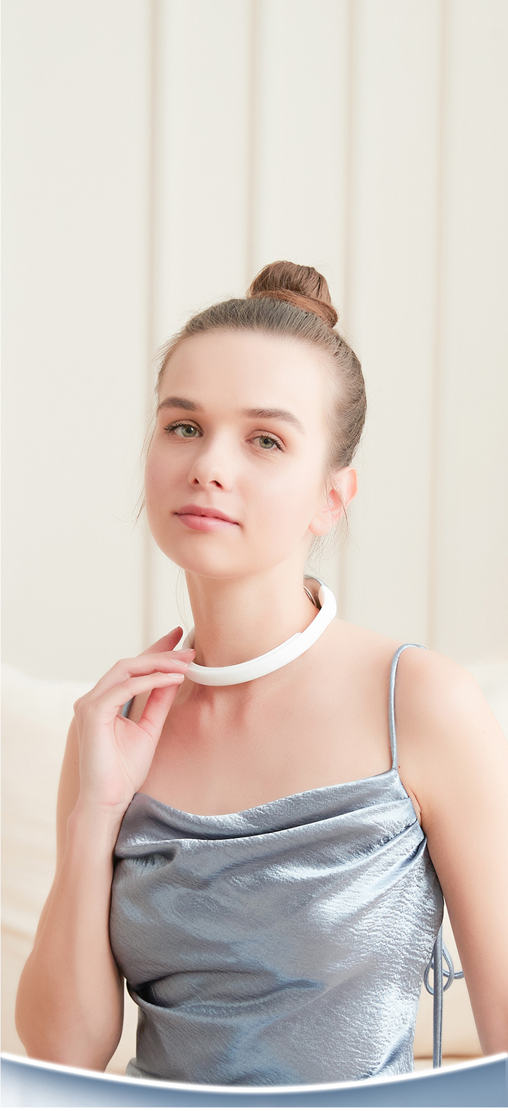 OEM Electric Neck Back Shoulder Warmer Relax Massage Relieve Neck Pain TENS Shiatsu Deep Kneading Mini Neck Massager