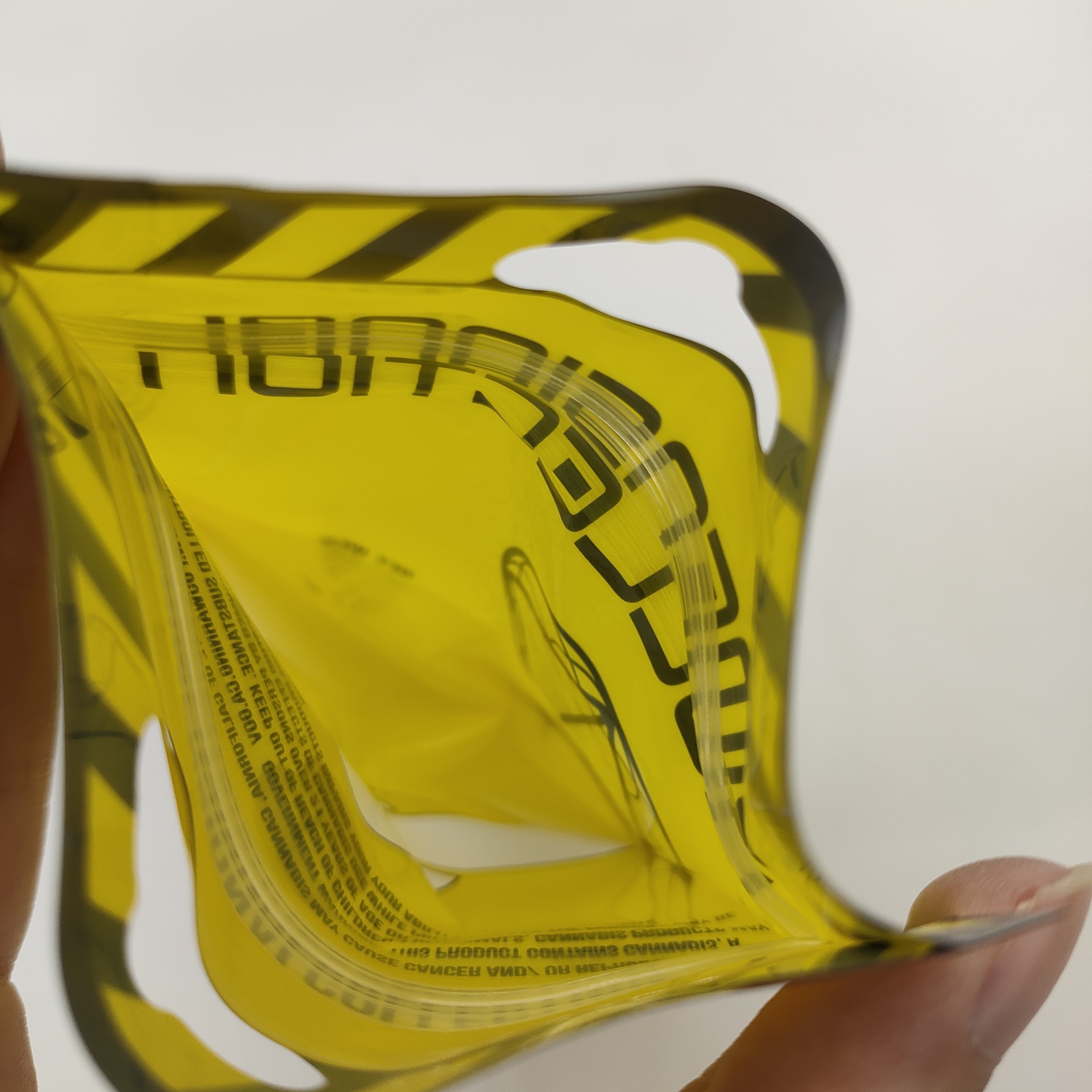 Three Side Seal Zipper Bag Matte Mylar Flat Zip Lock Pouch Food Packaging With Window