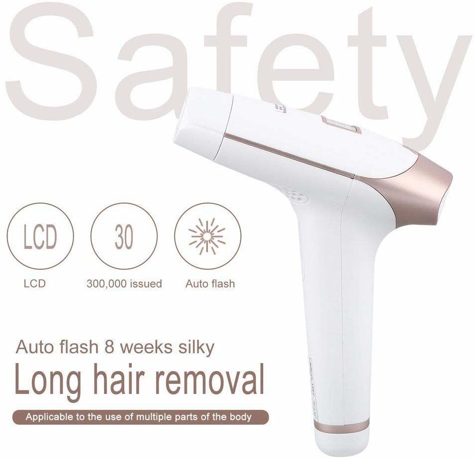 PSE Painless 400000 Flashes handheld laser hair removal device