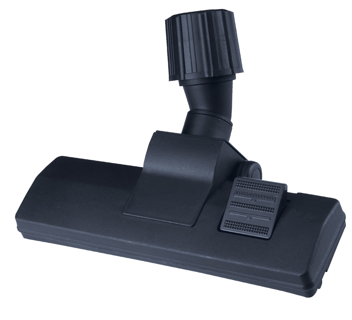 vacuum cleaner brush with universal contact and plastic plate