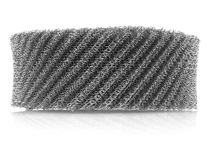 Titanium Woven Knitted Wire Mesh Roll Flat And Crimped Mesh