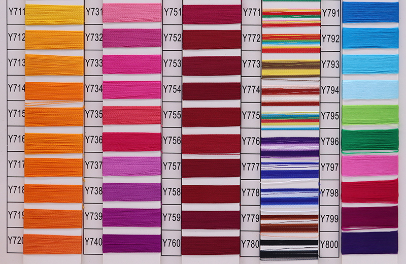 120d/2 Rayon Marathon Embroidery Thread for Hand Knitting and DIY Projects