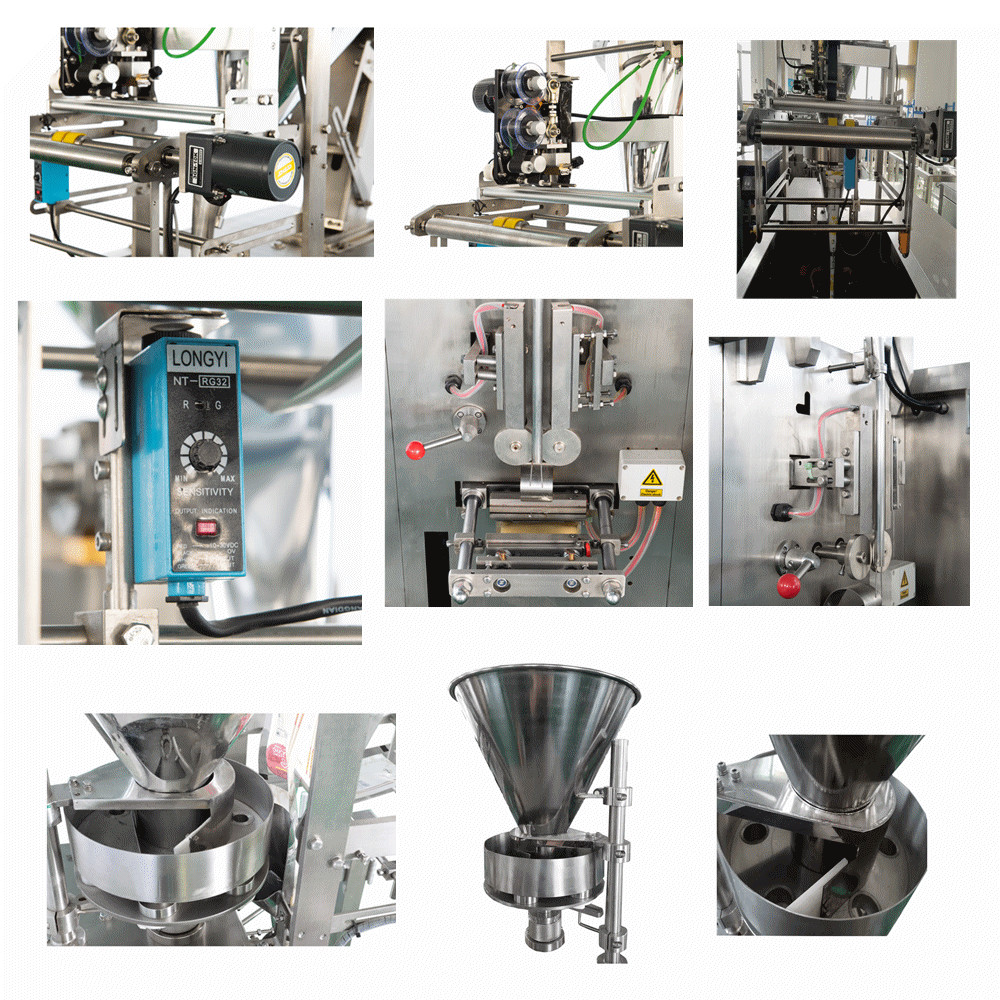 Pneumatic Small Sachet Packing Machine Automatic Pyramid Tea Bag Packing Machine