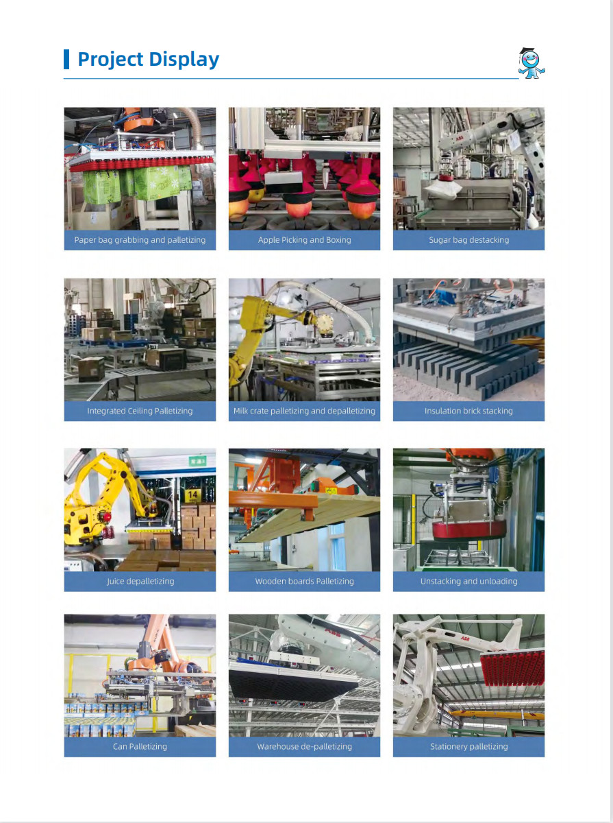 Fanuc Industrial Robot Arm R-2000iC/125L Robotic Manipulator Palletizer For Palletizing