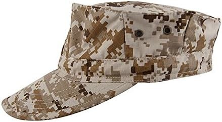 Octagonal Military Camouflage Cap Sun Hat Military Army Hat Woodland Camo Outdoor Tactical Octagonal Cap Fishing Hik