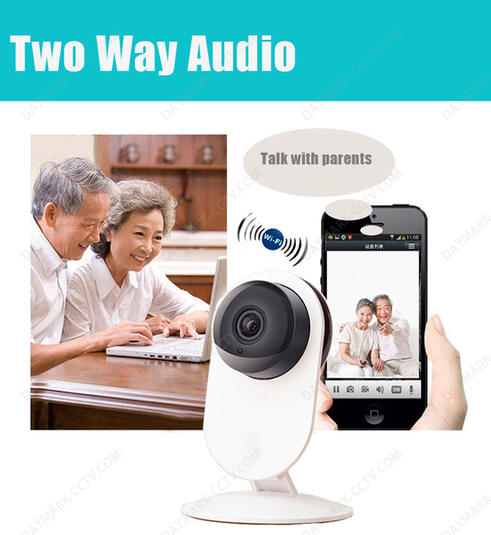 One key installation plug and play wireless hd video camera