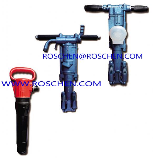 Quality Air Leg YT28 pneumatic rock drill for drilling works in aquarries for sale