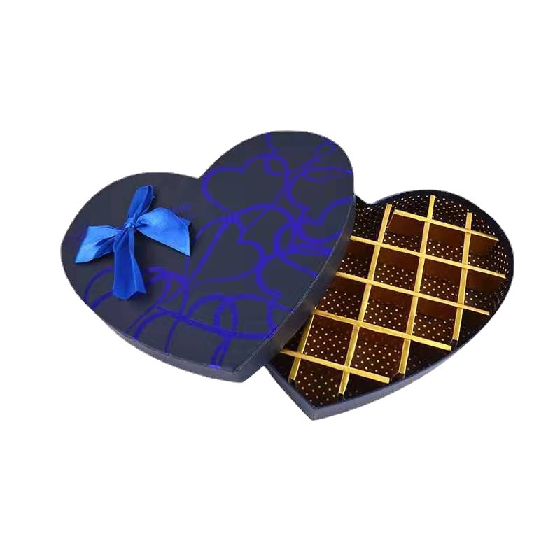 Industrial Custom Printed Luxury Folding Rigid Paper Chocolate Packaging Box for Gift