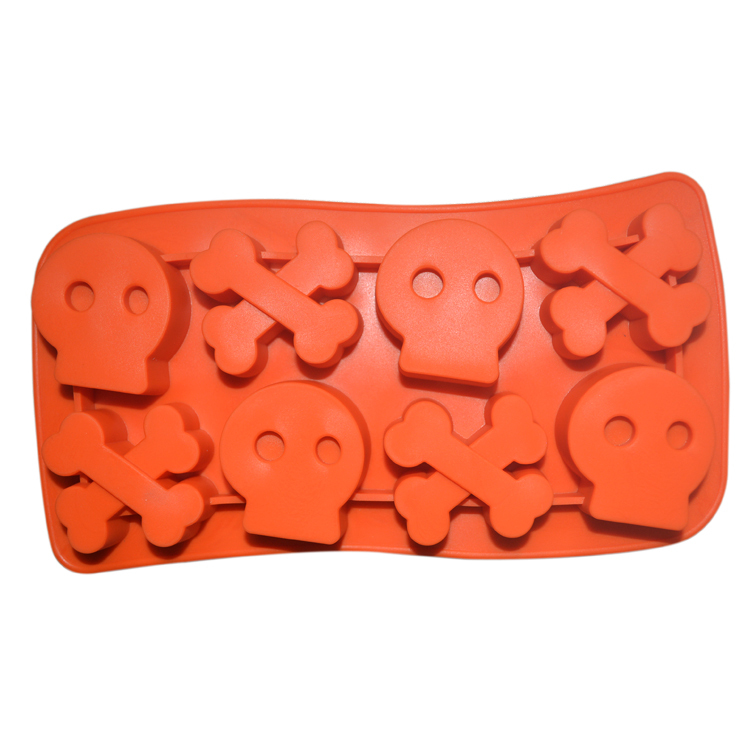 Orange Fondant Silicone Cake Mold Customized Sizes Sustainable For Decorating