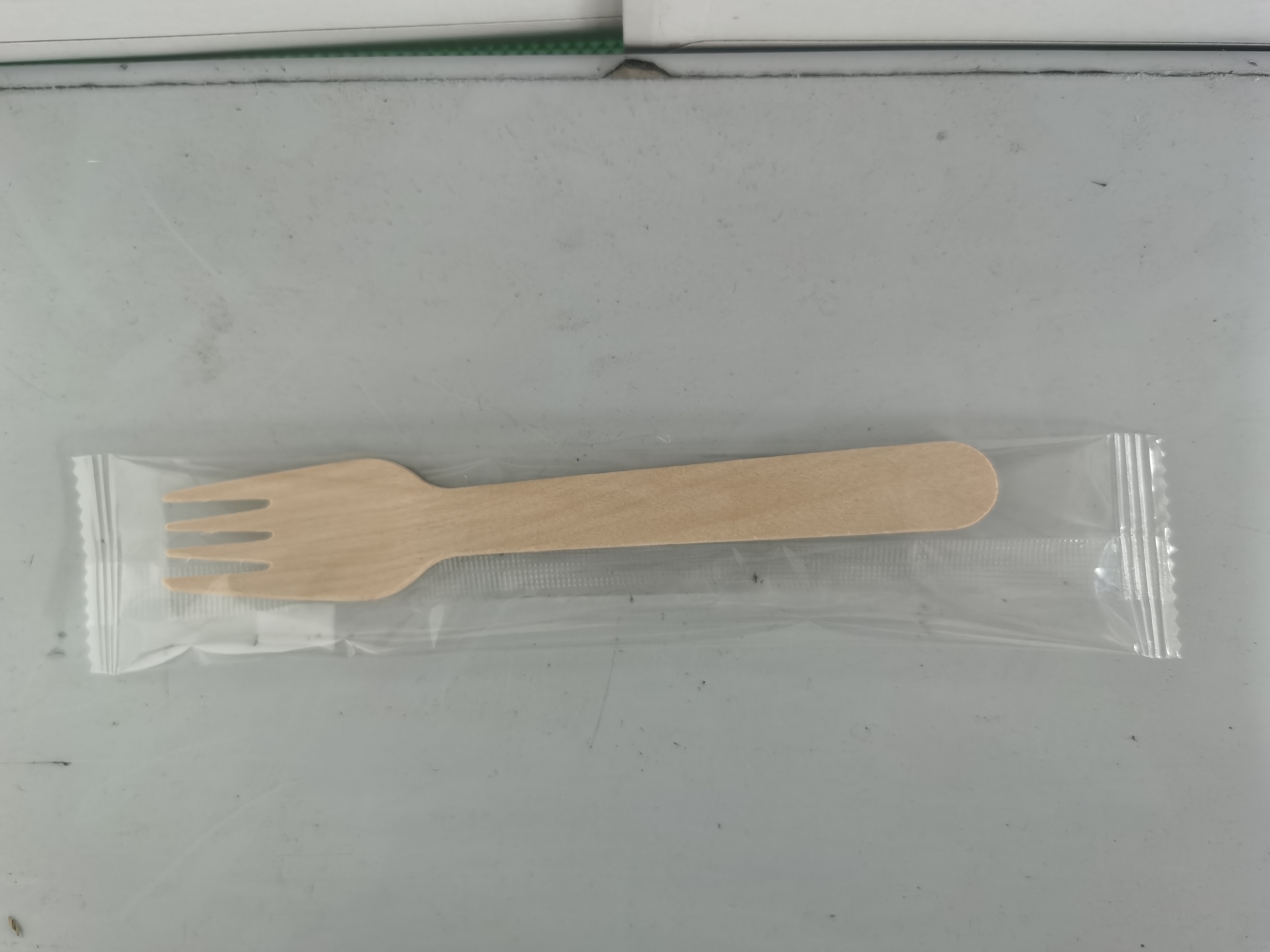250mm SS304 Pillow Wrap Machine Knife Fork Disposable