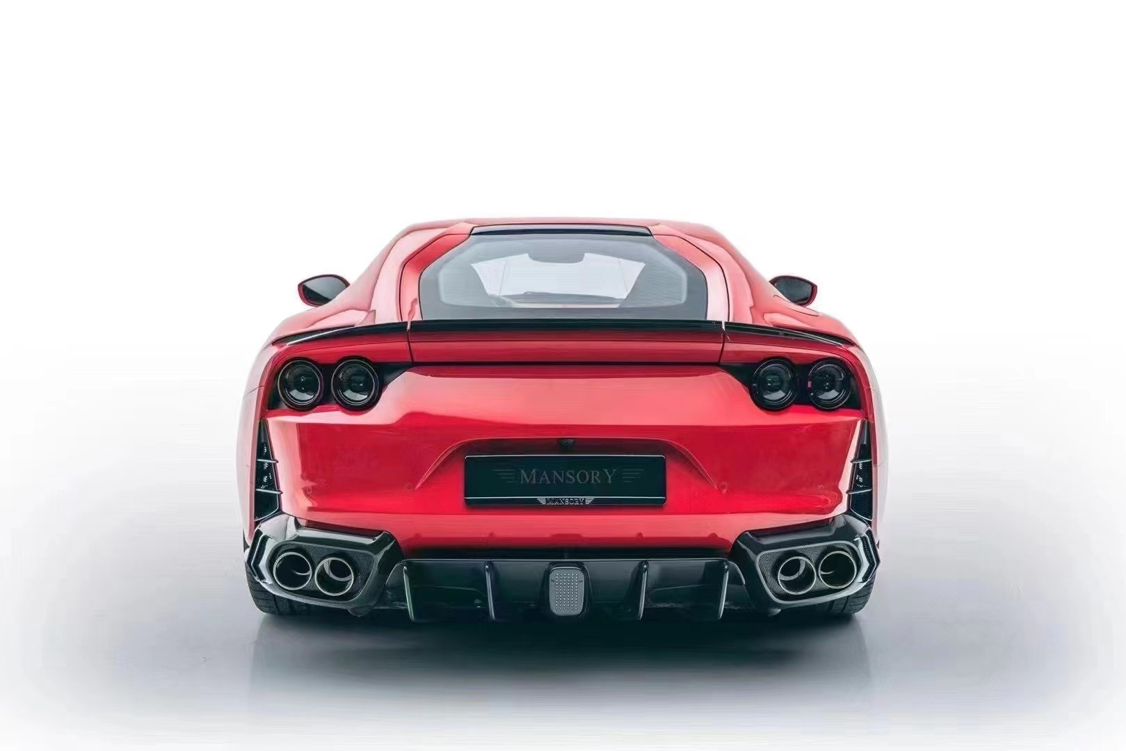 For Ferrari 812 Carbon Fiber Body Kit 812 Upgraded MSY Style Carbon Fiber Front Lip Diffuser Spoiler Body Kit