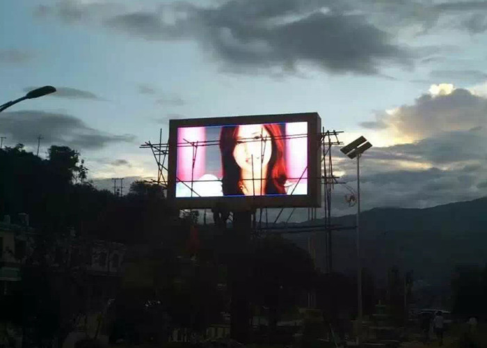 P10 Waterproof IP65 AC 240V LED Advertising Billboard Full Color