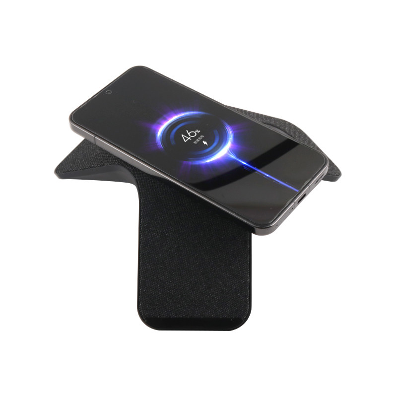 Diameter 62MM 3 In 1 Wireless Charger Station with Fidget Spinner Light and Indicator