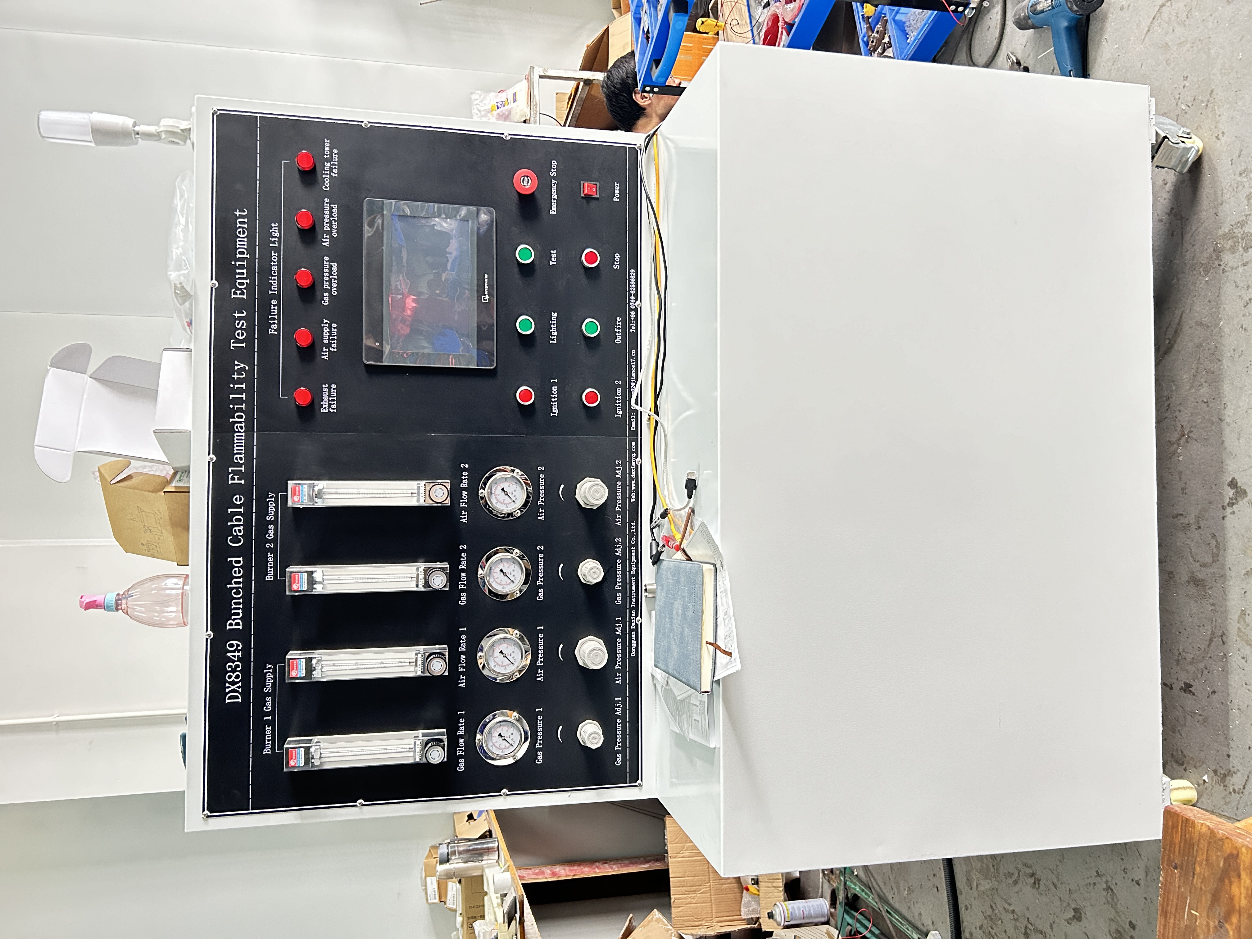 CF8393 200W Wire And Cable Bending Tester For PVC Insulated Cable AC380V