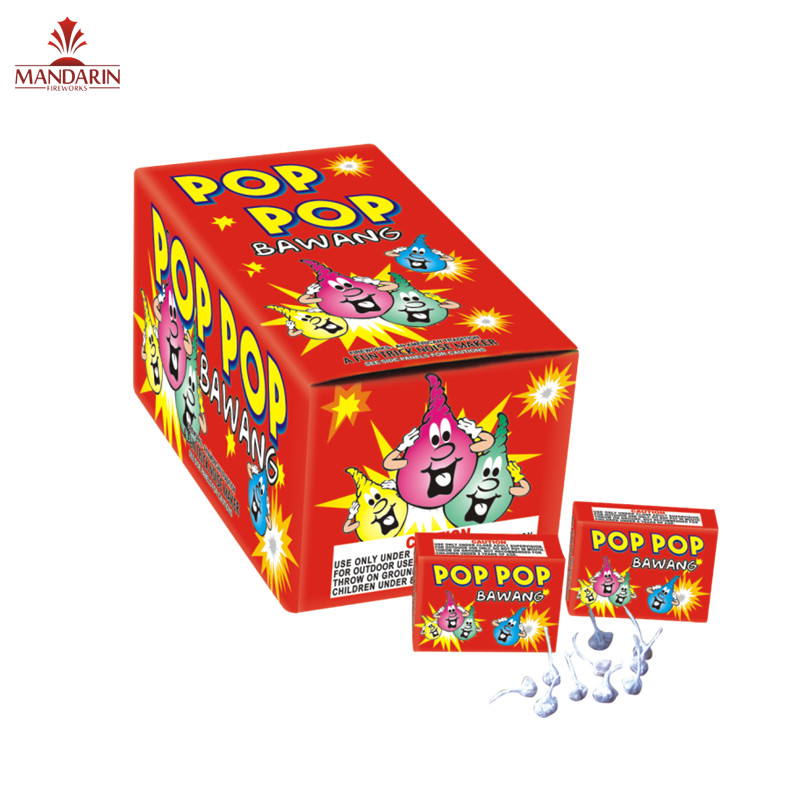 Happy Boom Firecracker Safety Bird Egg Silver Cracker Toy Pop Pops Snappers Fireworks