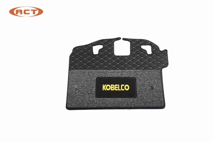 Excavator Cab Rubber Floor Mat Kobelco SK200-6 SK200-6E Foot Pad
