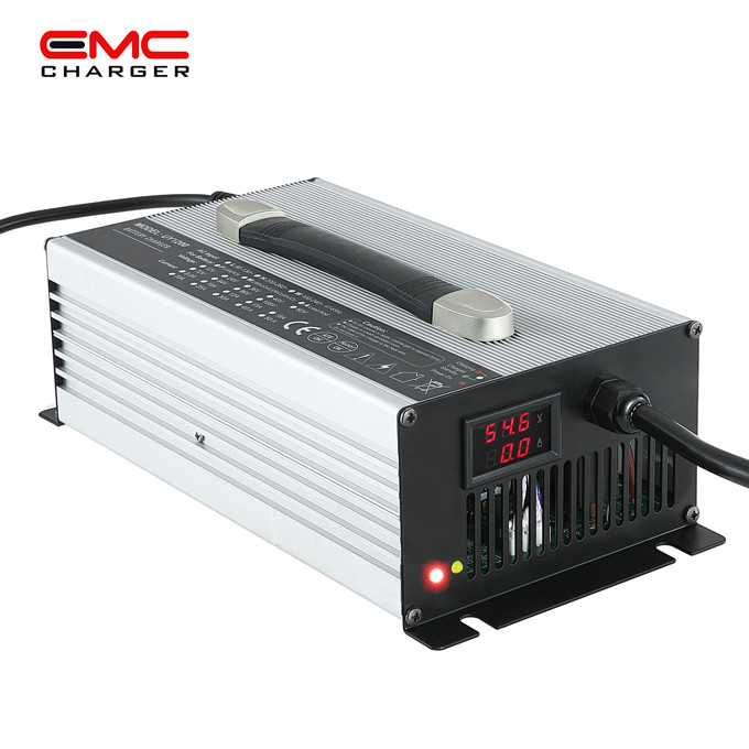 12V 50A Aluminium Alloy with Fan lithium battery charger for E-forklift CE