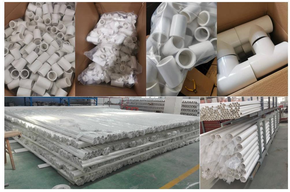 Sch40 PVC Female Tee with High Quality Sales Male and Female Threaded
