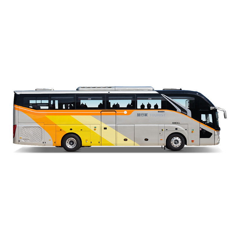 Passenger Bus 50 Seats Diesel Used Coach Bus with Good Condition Interior Conversion