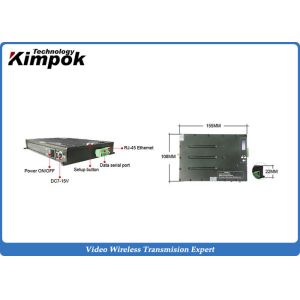 1400Mhz COFDM IP Transmitter Wireless With 10-15Km Transmit Distance