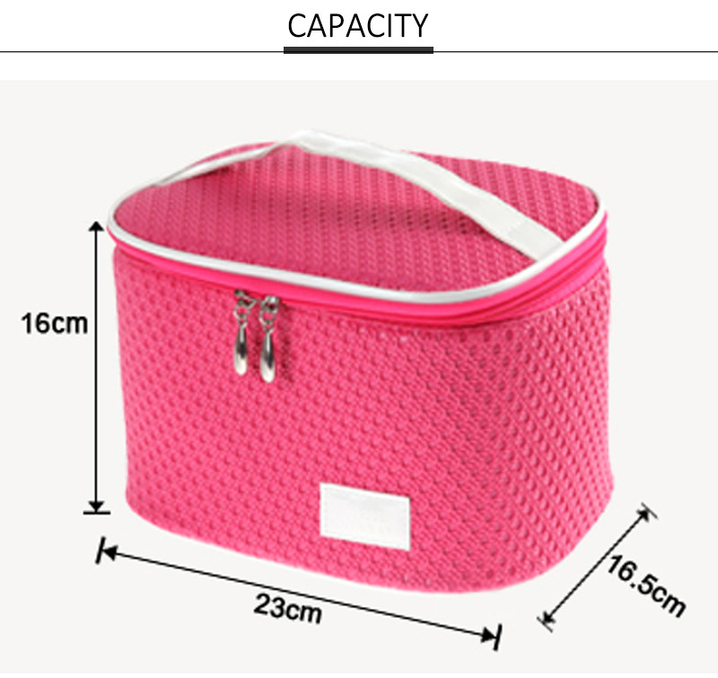 Custom Barrel Makeup Brush Bag Wholesale PU Toiletry Bag Portable For Travel