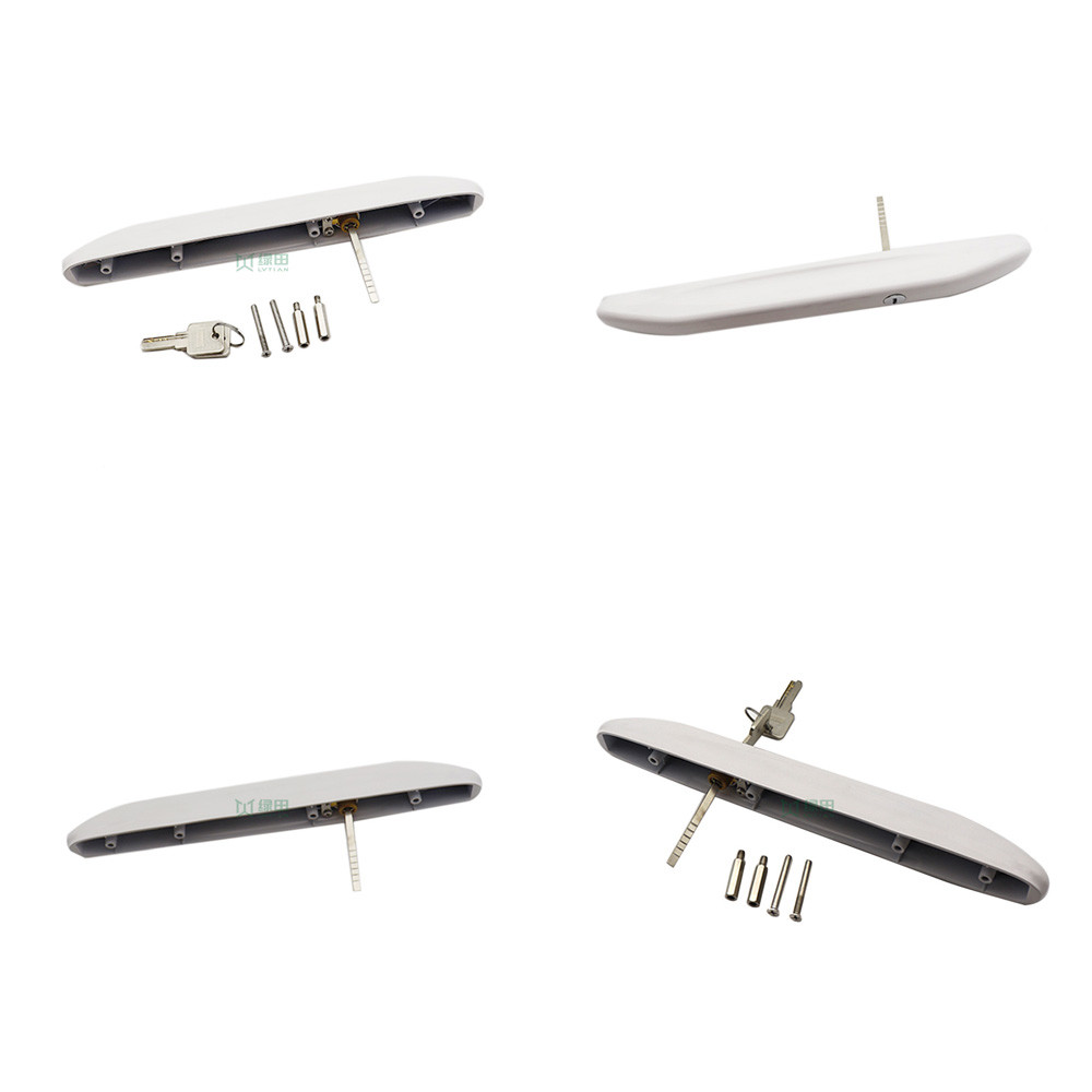 310mm Length Single Sided aluminium door pull handles With 63mm Shaft OEM