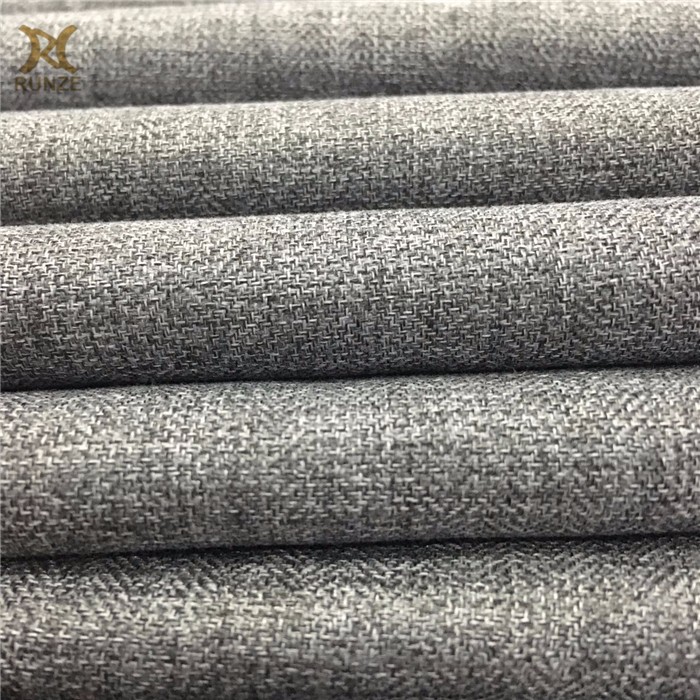 Blanket Wearable Pure 160D Polyester Cationic Herringbone Brushed Fabric Imitation Cashmere Fabric