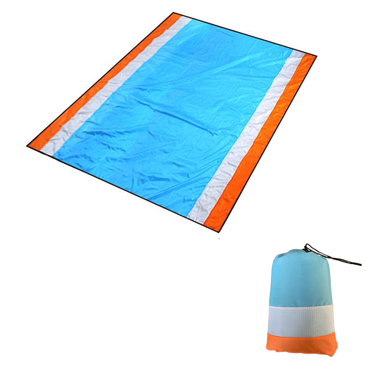 Outdoor Camping Sand Proof Ripstop Nylon Waterproof Compact Beach Blanket / Oversize Picnic Blanket / Beach Mat